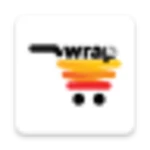 wrapcart - online shopping app android application logo